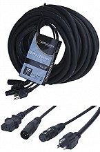 American Audio SKAC50 | 50ft XLR + IEC Combo Cable
