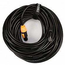American DJ SIP1MPC100 | 100ft IP65 PowerCon to Edison Cable