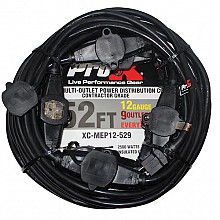 ProX XC-MEP12-529 | 52' 9 Outlet Extension Cord