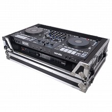 ProX XS-RANEFOURW | Rane Four Flight case with 1U Rack Space and Wheels