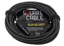 Square Cable XLR-25 | 25ft XLR to XLR Cable